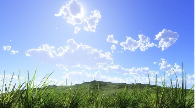 梅雨の合間の青空